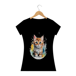 Nome do produto Camiseta Baby Long Classic -Gatinha II