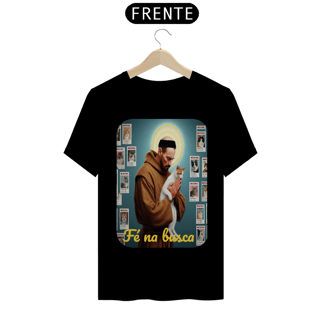 Nome do produto T- shirt Classic - Fé na busca do meu Pet