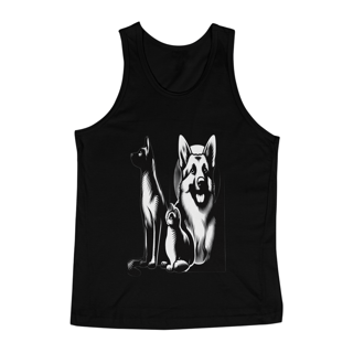Nome do produto Regata Masculina- Gatos e cães 