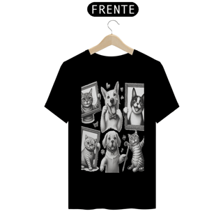 Nome do produto T-Shirt Classic - Gatos e cachorro Coletânea III