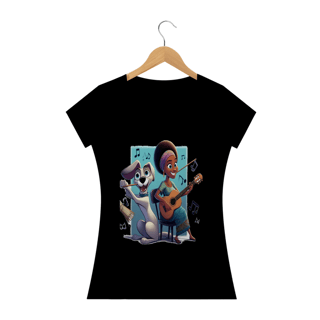 Nome do produto Camiseta Baby Long Classic- Camiseta cachorro Tocando