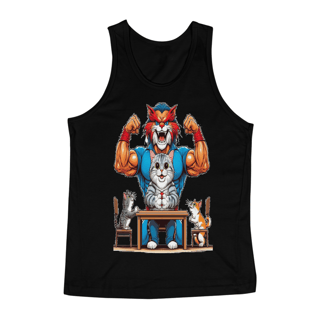 Nome do produto Regata Masculina-ThuderCats e gato