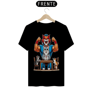 Nome do produto T-Shirt Classic - ThuderCats e gato