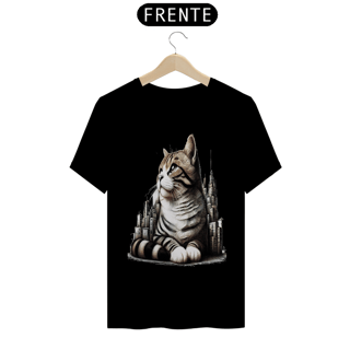 Nome do produto T-Shirt Classic - Gato em desenho Lápis I