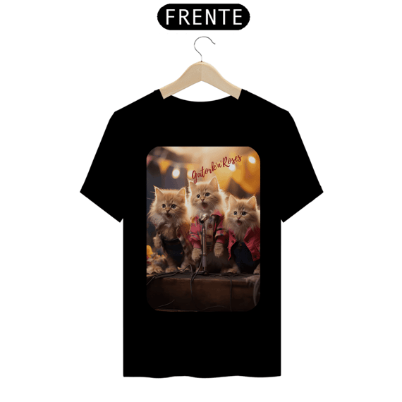T-Shirt Quality – Gato -Banda Gatork'n' Roses