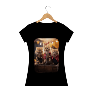 Nome do produto Camiseta Baby Long Classic -Gato -Banda Gatork'n' Roses