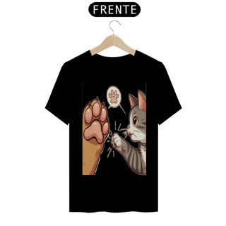 Nome do produto T-Shirt Classic-Amizade cão e gato
