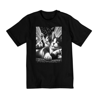 Nome do produto Camiseta Quality Infantil 10a/14a -Gato batman