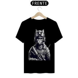 Nome do produto T- shirt Classic -Soldado Gato