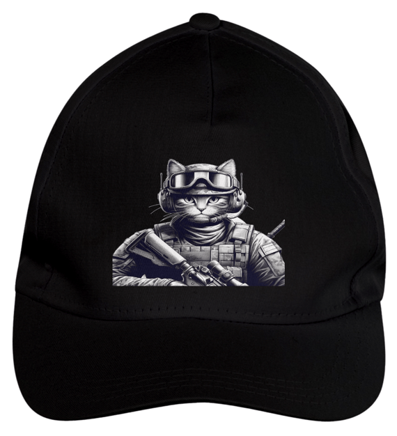 Boné Brim - Soldado Gato