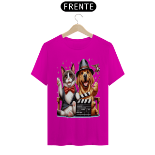 Nome do produto T- shirt Quality - Gato e cachorro 