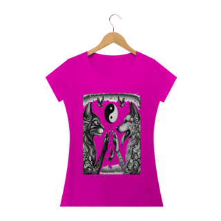 Nome do produto Camiseta Baby Classic Long- Harmonia Gato e Cão