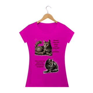 Nome do produto Camiseta Baby Classic Long- Gato em desenho Lápis II