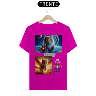 Nome do produto T- shirt Quality -  Gato Goose Marvel II