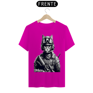 Nome do produto T- shirt Quality - Soldado Gato