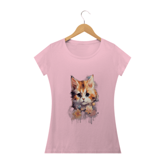 Nome do produto Camiseta Baby Long Classic -Gatinha III