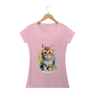 Nome do produto Camiseta Baby Long Classic -Gatinha II