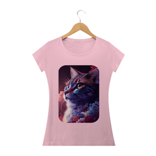 Nome do produto Camiseta Baby Long Classic -Gata Pintura