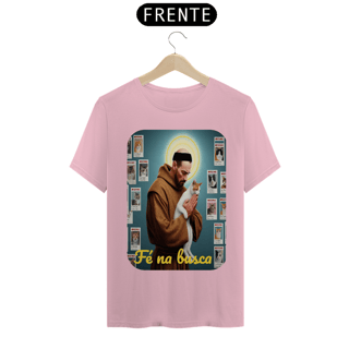 Nome do produto T- shirt Classic - Fé na busca do meu Pet