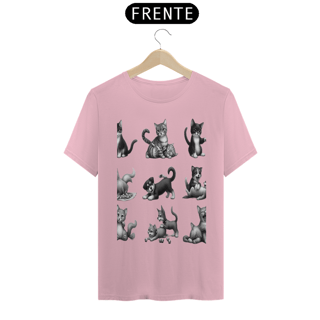 Nome do produto T-Shirt Classic - Gatos e cachorro Coletânea