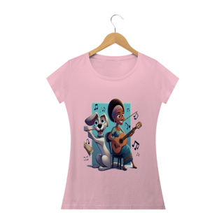 Nome do produto Camiseta Baby Long Classic- Camiseta cachorro Tocando