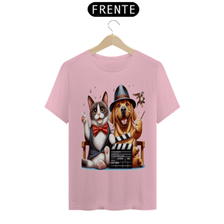 Nome do produto T-Shirt Classic - Gato e cachorro 