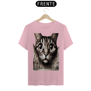 Nome do produto T-Shirt Classic - Gato Frontal,
