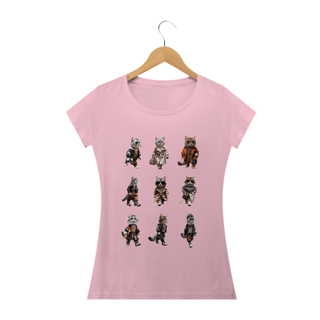 Nome do produto Camiseta Baby Classic Long-  6 Gatos elegantes