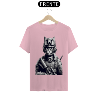 Nome do produto T- shirt Classic -Soldado Gato