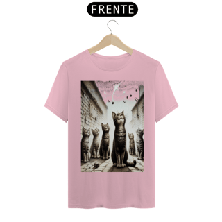 Nome do produto T-Shirt Classic - Gatos e Céu