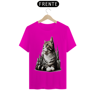 Nome do produto T-Shirt Classic - Gato em desenho Lápis I