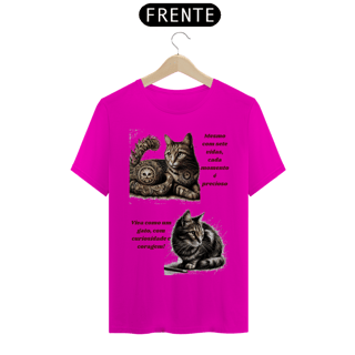 Nome do produto T-Shirt Classic -  Gato em desenho Lápis II