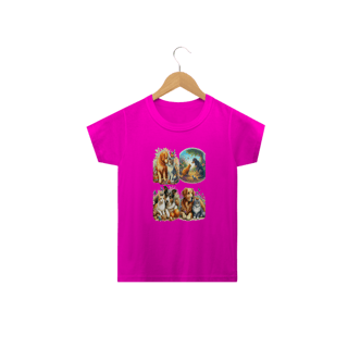 Nome do produto Camiseta Classic Infantil 2a/14a - Gatos&Cães