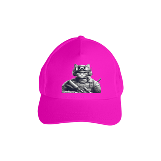 Nome do produto Boné Americano com tela - Soldado Gato