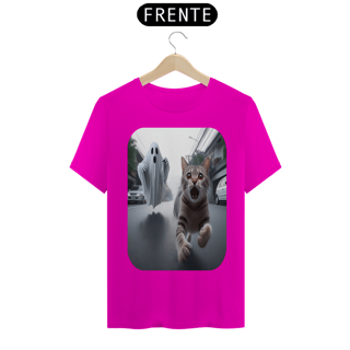 Nome do produto T-Shirt Classic– Gato Correndo Fantasma