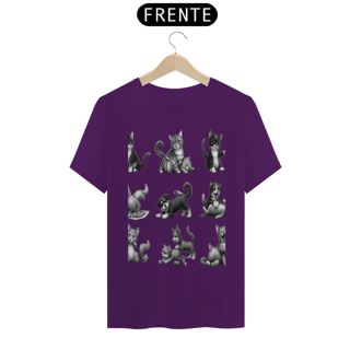 Nome do produto T-Shirt Classic - Gatos e cachorro Coletânea