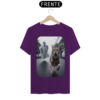 Nome do produto T-Shirt Classic– Gato Correndo Fantasma