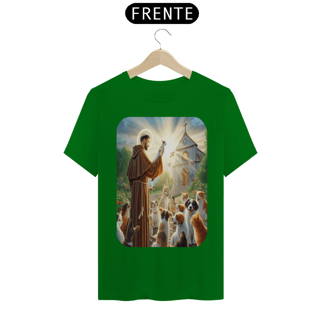 Nome do produto T- shirt Quality - Fé na busca do meu Pet III