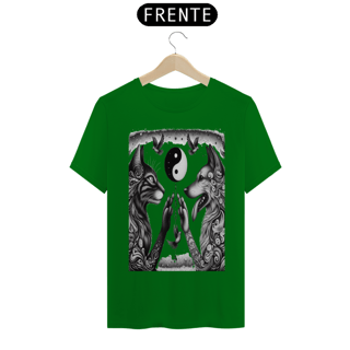 Nome do produto T- shirt Classic - Harmonia Gato e Cão