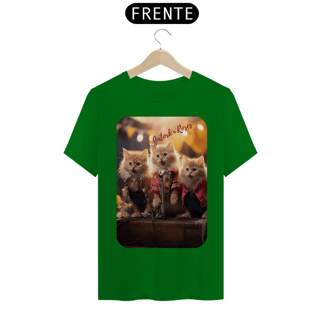 Nome do produto T-Shirt Quality – Gato -Banda Gatork'n' Roses