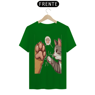 Nome do produto T-Shirt Classic-Amizade cão e gato