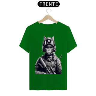 Nome do produto T- shirt Classic -Soldado Gato