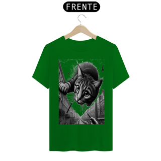 Nome do produto T-Shirt Classic -  Gato Saindo do céu