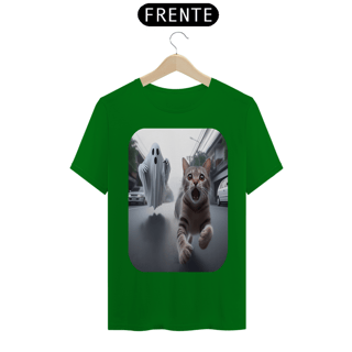 Nome do produto T-Shirt Classic– Gato Correndo Fantasma