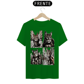 Nome do produto T-Shirt Classic - 4 gatos