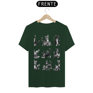 Nome do produto T-Shirt Classic - Gatos e cachorro Coletânea