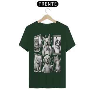T-Shirt Classic - Gatos e cachorro Coletânea III