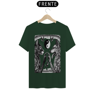 Nome do produto T- shirt Classic - Harmonia Gato e Cão