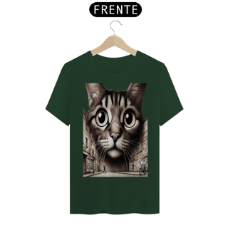 Nome do produto T-Shirt Classic - Gato Frontal,