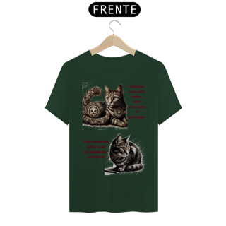 Nome do produto T-Shirt Classic -  Gato em desenho Lápis II